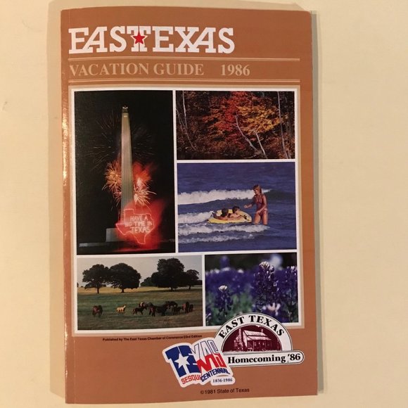 VINTAGE 1980s Texas Travel Brochures and Map - Picture 7 of 16